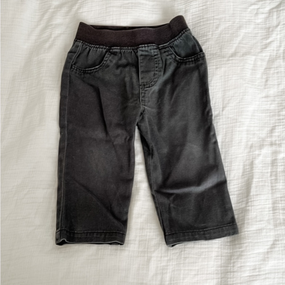 4/$20 Grey Cotton Pants | Garanimals | 9-12 Months